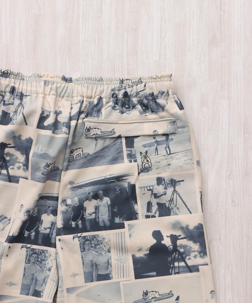 The Endless Summer（エンドレスサマー）の「TES HISTORY ALLOVER SHORTS / ショーツ（その他パンツ・メンズ・サンドベージュ/ホワイト/ライトグレー・X-LARGE/LARGE/MEDIUM/SMALL）」の16枚目の写真