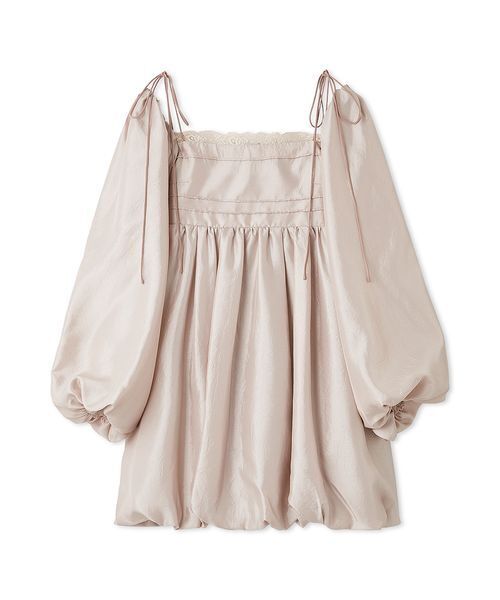 LILY BROWN（リリーブラウン）の「バルーンミニドレス（その他トップス・レディース・ドット/ネイビー/ピンク・F）」の21枚目の写真