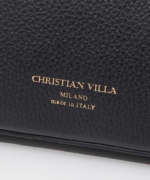 CHRISTIAN VILLA（クリスチャンヴィラ）の「Christian Villa PEGGY クリスチャン ヴィラ ペギー ショルダーバッグ（ショルダーバッグ・レディース・ブラック・FREE）」の6枚目の写真