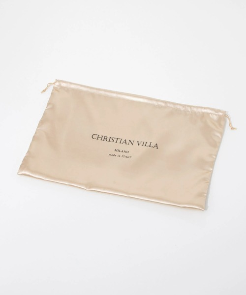 CHRISTIAN VILLA（クリスチャンヴィラ）の「Christian Villa PEGGY クリスチャン ヴィラ ペギー ショルダーバッグ（ショルダーバッグ・レディース・ブラック・FREE）」の10枚目の写真