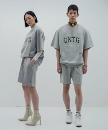 ストリングウエストジャージスウェットショーツ[グレー(ユニセックス)]_UTP-SP08