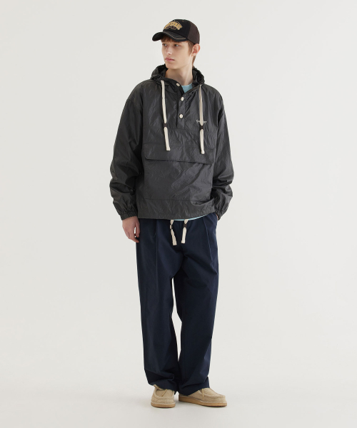 COVERNAT(カバーナット)の「アノラックフードジャケット チャコール(ナイロンジャケット・レディース・その他・X-LARGE/MEDIUM/LARGE)」の5枚目の写真