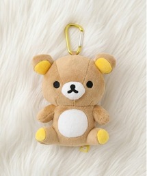 SPINNS（スピンズ）の「【nini toys/ニニトイズ】≪リラックマ≫マスコットポーチ/カラビナキーホルダー（ポーチ）」