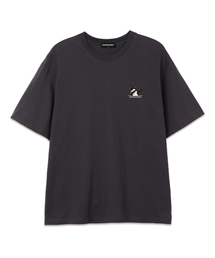ペンギン オーバーサイズ 半袖Tシャツ (VS0042) チャコール