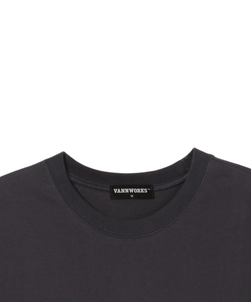 VANNWORKS（バンワークス）の「ペンギン オーバーサイズ 半袖Tシャツ (VS0042) チャコール（Tシャツ/カットソー・レディース・その他・LARGE/MEDIUM/SMALL/X-LARGE/XX-LARGE）」の3枚目の写真