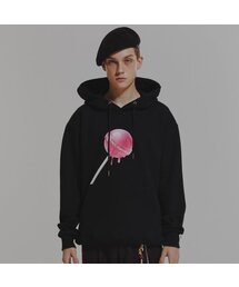 TOO SWEET BUT CUTE HOODIE (BLACK/PINK)