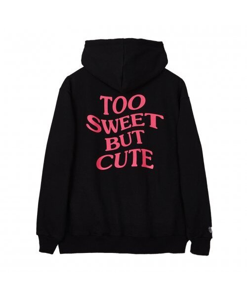 DYSFUNCT(ディスファンクト)の「TOO SWEET BUT CUTE HOODIE (BLACK/PINK)(パーカー・レディース・その他・LARGE/MEDIUM)」の4枚目の写真