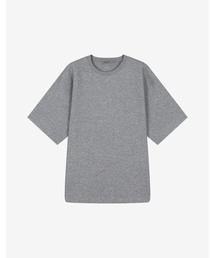 ADLIELOS（エドリエルロス）の「ネオプレンラバーハーフTシャツ[メランジグレー]（Tシャツ/カットソー）」