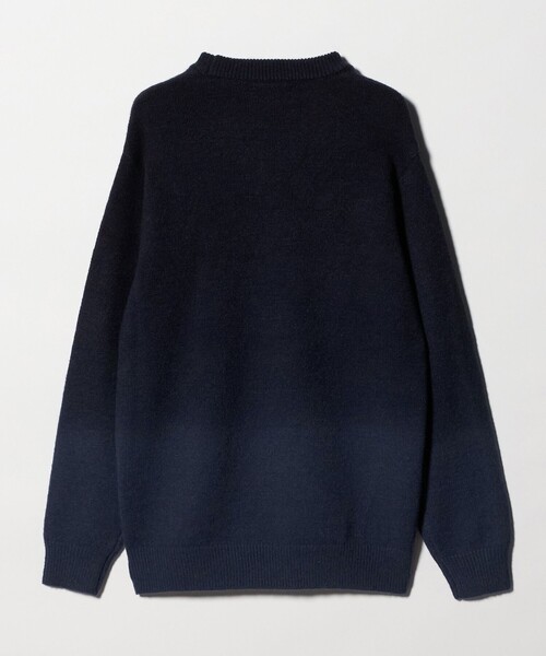 A DAY IN THE LIFE UNITED ARROWS(アデイインザライフユナイテッドアローズ)の「グラデーション カラー ニット-ウォッシャブル-<A DAY IN THE LIFE>(ニット/セーター・メンズ・ワイン/グレー系/ネイビー・L/M)」の4枚目の写真