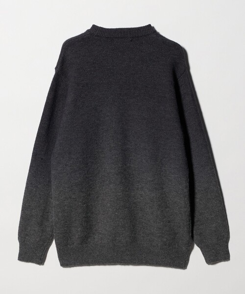 A DAY IN THE LIFE UNITED ARROWS(アデイインザライフユナイテッドアローズ)の「グラデーション カラー ニット-ウォッシャブル-<A DAY IN THE LIFE>(ニット/セーター・メンズ・ワイン/グレー系/ネイビー・L/M)」の9枚目の写真
