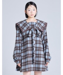 NO WAY（ノーウェイ）の「/Little Sunny Bite/check dress（ドレス）」