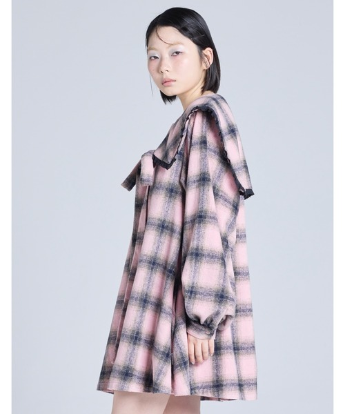 Little sunny bite(リトルサニーバイト)の「/Little Sunny Bite/check dress(ドレス・レディース・ピンク/ブラック・MEDIUM/SMALL)」の22枚目の写真