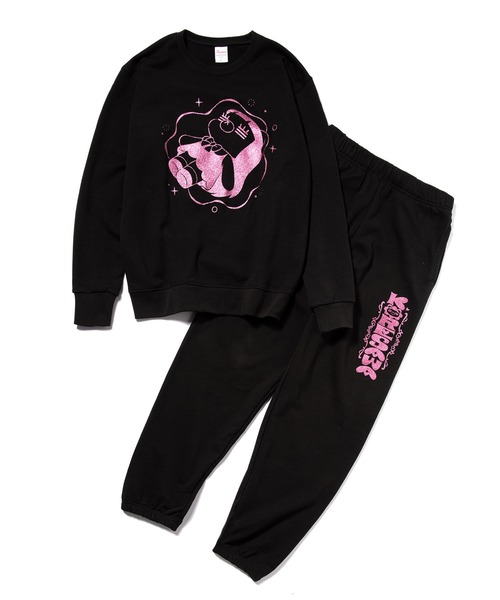 コレサワ BLACK COLLECTION by ZOZOTOWN れ子ちゃんラメスウェット