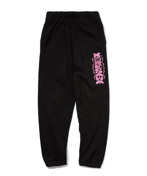 ZOZO（ゾゾ）の「コレサワ BLACK COLLECTION by ZOZOTOWN　れ子ちゃんラメスウェットセットアップ(ホログラムステッカー付き)（セットアップ・レディース・ブラック・LL/L/M）」の9枚目の写真