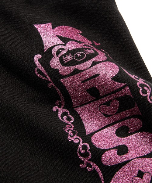 ZOZO（ゾゾ）の「コレサワ BLACK COLLECTION by ZOZOTOWN　れ子ちゃんラメスウェットセットアップ(ホログラムステッカー付き)（セットアップ・レディース・ブラック・LL/L/M）」の12枚目の写真