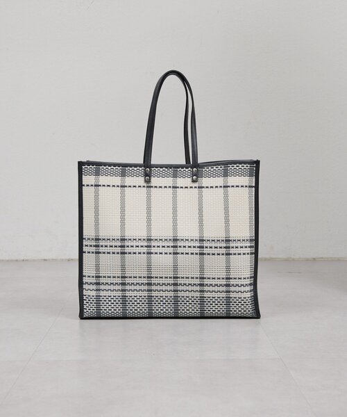 GALLARDAGALANTE(ガリャルダガランテ)の「【2.718】トリミングトート L(トートバッグ・レディース・ブラック/ベージュ・FREE)」の7枚目の写真