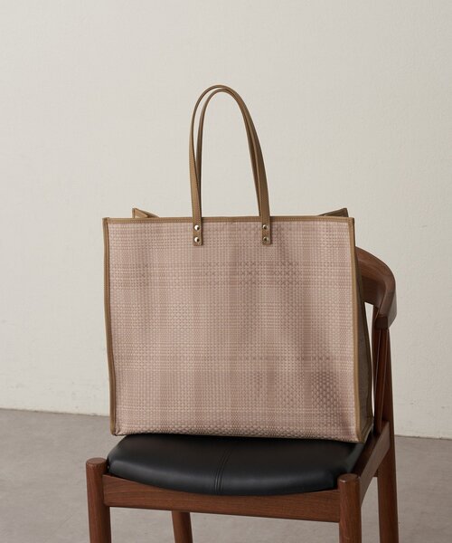 GALLARDAGALANTE(ガリャルダガランテ)の「【2.718】トリミングトート L(トートバッグ・レディース・ブラック/ベージュ・FREE)」の9枚目の写真