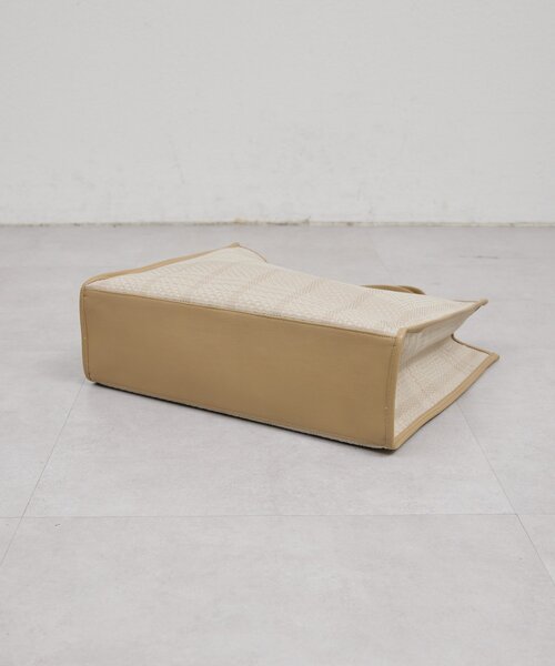 GALLARDAGALANTE(ガリャルダガランテ)の「【2.718】トリミングトート L(トートバッグ・レディース・ブラック/ベージュ・FREE)」の17枚目の写真