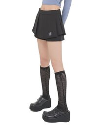 UGLY SHADOW | チューリップパンツスカート(ブラック)(スカート)