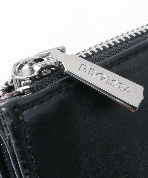 REGiSTA（レジスタ）の「スプリットレザー（牛床革） L字ファスナー クラッチバッグ セカンドバッグ 冠婚葬祭バッグ（クラッチバッグ・メンズ・ブラック・FREE）」の22枚目の写真