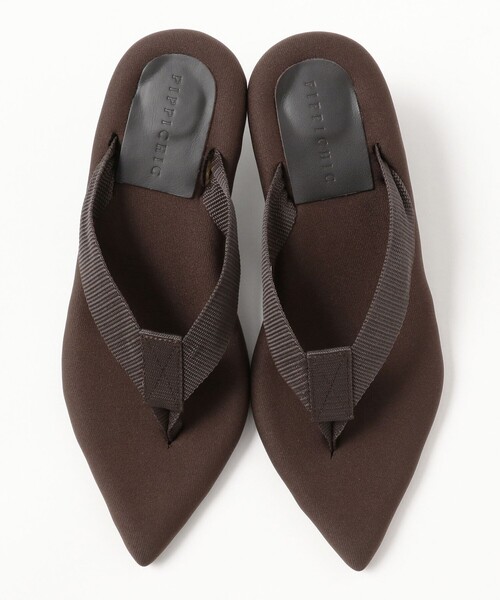 Demi-Luxe BEAMS(デミルクス ビームス)の「PIPPICHIC / Thalia15 サンダル(サンダル・レディース・ブラック/ダークブラウン・SMALL/MEDIUM/LARGE)」の9枚目の写真