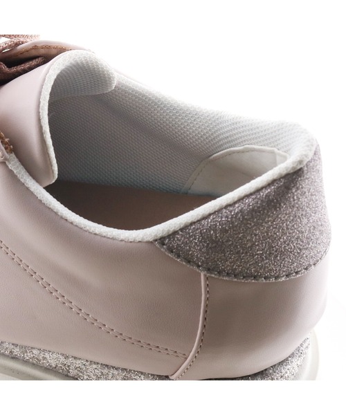 byあしながおじさん(バイアシナガオジサン)の「poyo|厚底スニーカー PY003(スニーカー・レディース・ブラック/ホワイト/ピンク・24cm/23.5cm/23cm/22.5cm/25cm/24.5cm)」の14枚目の写真