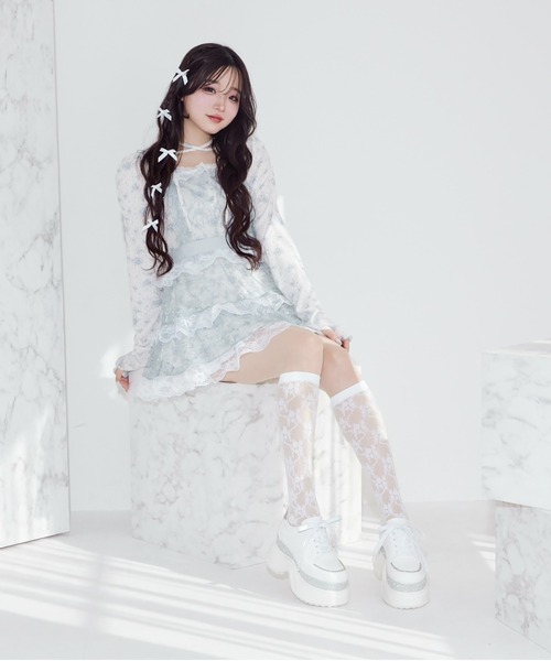 byあしながおじさん(バイアシナガオジサン)の「poyo|厚底スニーカー PY003(スニーカー・レディース・ブラック/ホワイト/ピンク・24cm/23.5cm/23cm/22.5cm/25cm/24.5cm)」の22枚目の写真