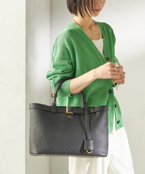 SHIPS(シップス)の「【WEB限定】George Cinq:BELTED TOTO BAG(M)(トートバッグ・レディース・ブラウン/ブラック・ONE SIZE)」の22枚目の写真