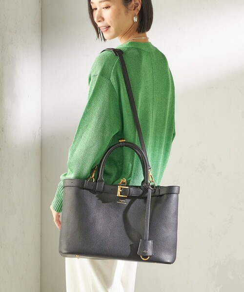 WEB限定】George Cinq:BELTED TOTO BAG（M）（トートバッグ）｜SHIPS