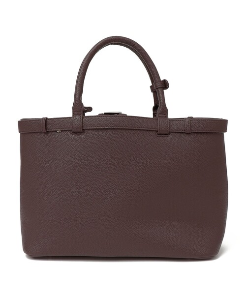 SHIPS(シップス)の「【WEB限定】George Cinq:BELTED TOTO BAG(M)(トートバッグ・レディース・ブラウン/ブラック・ONE SIZE)」の10枚目の写真