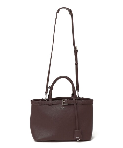 SHIPS(シップス)の「【WEB限定】George Cinq:BELTED TOTO BAG(M)(トートバッグ・レディース・ブラウン/ブラック・ONE SIZE)」の18枚目の写真