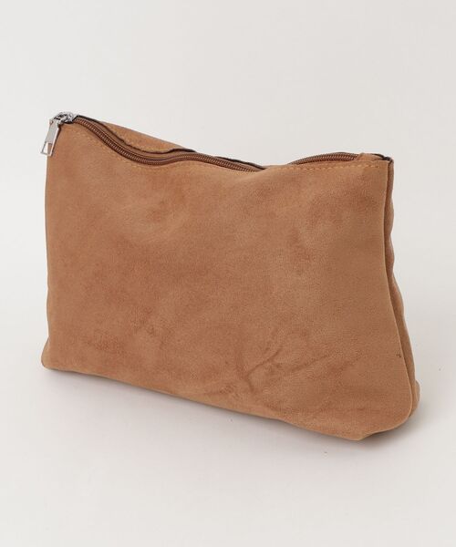 AUREN(オーレン)の「【ユニセックス】ソフトスエードスラウチバッグ(ショルダーバッグ・メンズ・ブラック/ベージュ/ブラウン・FREE)」の12枚目の写真