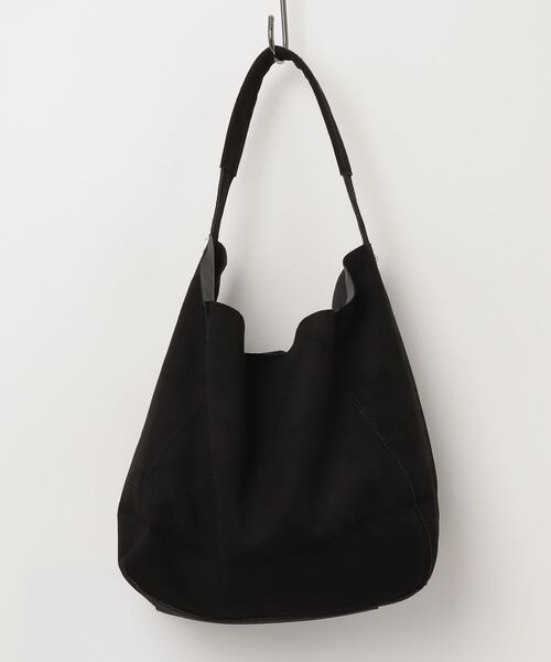 AUREN(オーレン)の「【ユニセックス】ソフトスエードスラウチバッグ(ショルダーバッグ・メンズ・ブラック/ベージュ/ブラウン・FREE)」の8枚目の写真