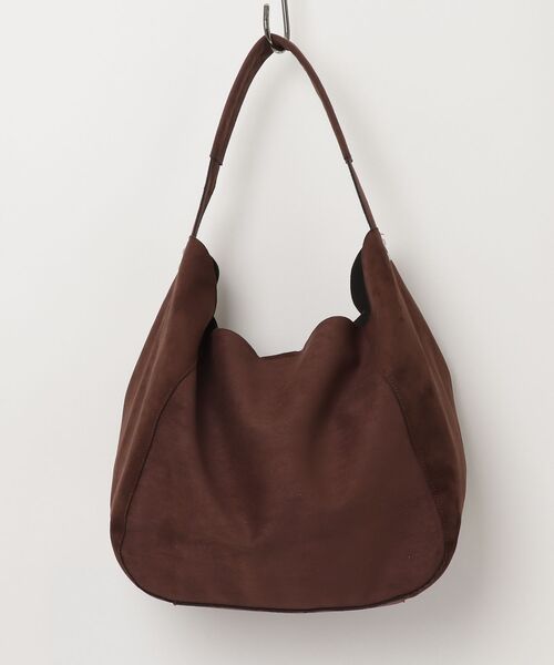 AUREN(オーレン)の「【ユニセックス】ソフトスエードスラウチバッグ(ショルダーバッグ・メンズ・ブラック/ベージュ/ブラウン・FREE)」の20枚目の写真