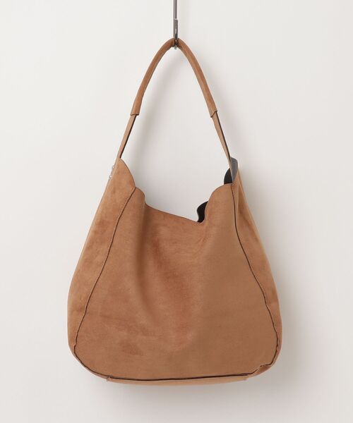 AUREN(オーレン)の「【ユニセックス】ソフトスエードスラウチバッグ(ショルダーバッグ・メンズ・ブラック/ベージュ/ブラウン・FREE)」の21枚目の写真