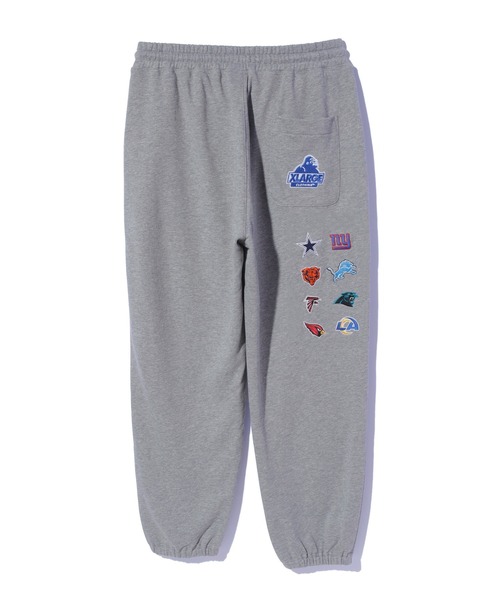 XLARGE(エクストララージ)の「XLARGE×NEW ERA×NFL SWEAT PANTS(スウェットパンツ・メンズ・アッシュ/ブラック・XL/L/M/S)」の8枚目の写真