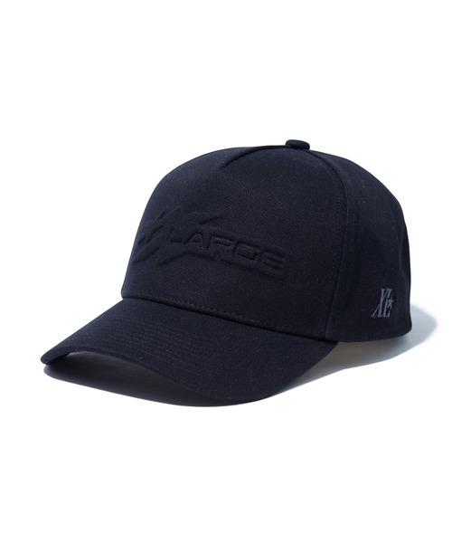 XLARGE(エクストララージ)の「EMBOSSED LOGO CAP(キャップ・メンズ・ブラック/グレー/ネイビー・ONE SIZE)」の2枚目の写真
