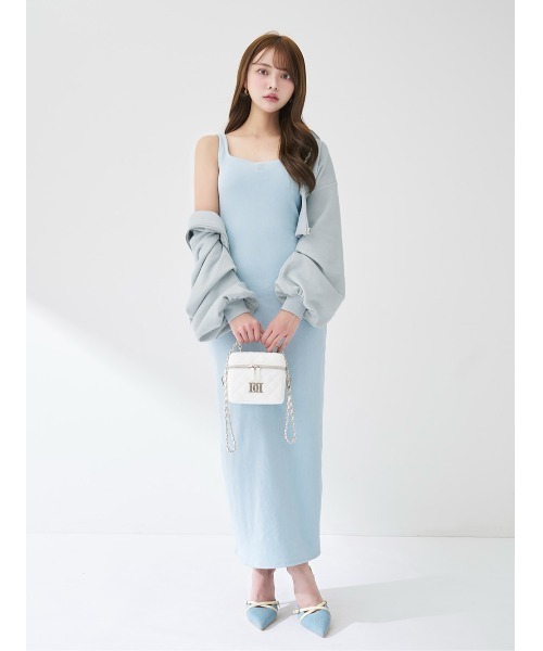 シェイプリブカットロングワンピース（ワンピース）｜Darich