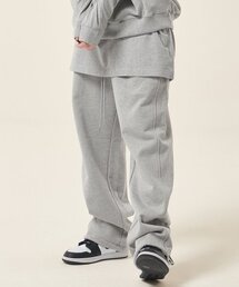 ATTENTIONROW（アテンションロー）の「エスキューフロントラインレギュラーロングスウェットパンツ（8％メランジ）（スウェットパンツ）」