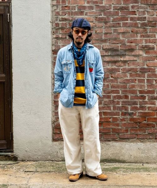 BLACKPP(ブラックピーピー)の「BLACK PP Engineering Stripe Tee L/S(Tシャツ/カットソー・メンズ・その他・XL)」の7枚目の写真