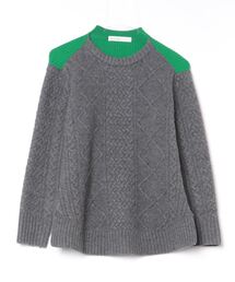 美品］sacai luck ジャガードニット 2 美品］sacai luck ジャガード