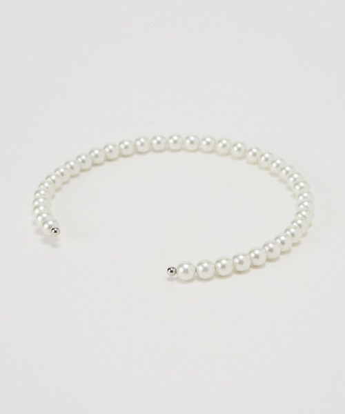 BARNYARDSTORM(バンヤードストーム)の「BARNYARDSTORM / 8mmパールチョーカー(ネックレス・レディース・シルバー/ゴールド・FREE)」の10枚目の写真