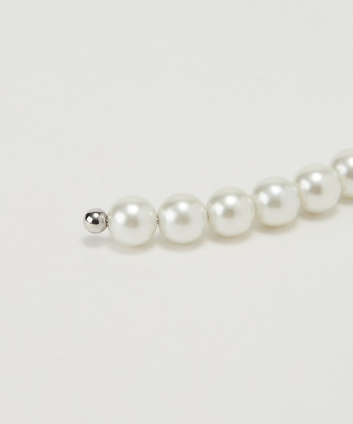 BARNYARDSTORM(バンヤードストーム)の「BARNYARDSTORM / 8mmパールチョーカー(ネックレス・レディース・シルバー/ゴールド・FREE)」の11枚目の写真