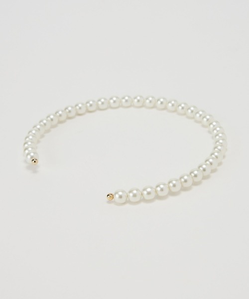 BARNYARDSTORM(バンヤードストーム)の「BARNYARDSTORM / 8mmパールチョーカー(ネックレス・レディース・シルバー/ゴールド・FREE)」の14枚目の写真