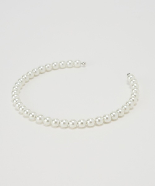 BARNYARDSTORM(バンヤードストーム)の「BARNYARDSTORM / 8mmパールチョーカー(ネックレス・レディース・シルバー/ゴールド・FREE)」の9枚目の写真