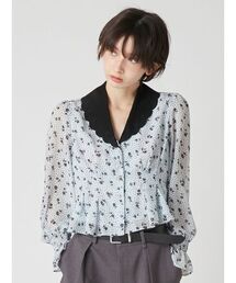 LILY BROWN | クラシックプリントカラーブラウス(シャツ/ブラウス)