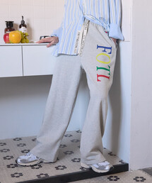 FREAK'S STORE（フリークスストア）の「FRUIT OF THE LOOM × FREAK'S STORE/フルーツオブザルーム 別注 裏毛 スウェットパンツ/ロゴ スウェットパンツ（スウェットパンツ）」