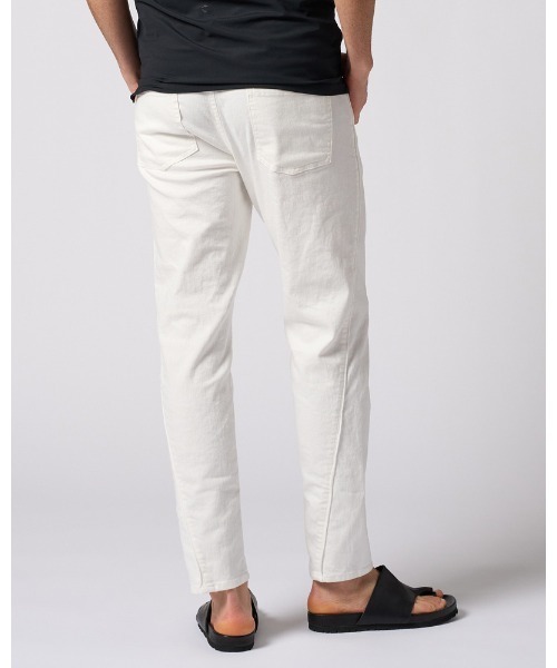 wjk（ダヴルジェイケイ）の「thin denim easy（デニムパンツ・メンズ・ブラック/ホワイト/インディゴブルー・SMALL/MEDIUM/LARGE/X-LARGE）」の6枚目の写真