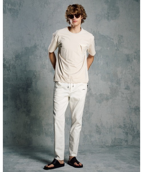 wjk（ダヴルジェイケイ）の「thin denim easy（デニムパンツ・メンズ・ブラック/ホワイト/インディゴブルー・SMALL/MEDIUM/LARGE/X-LARGE）」の12枚目の写真