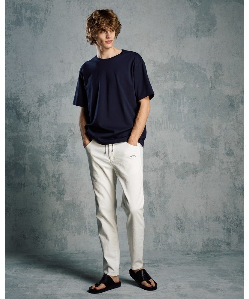 wjk（ダヴルジェイケイ）の「thin denim easy（デニムパンツ・メンズ・ブラック/ホワイト/インディゴブルー・SMALL/MEDIUM/LARGE/X-LARGE）」の15枚目の写真